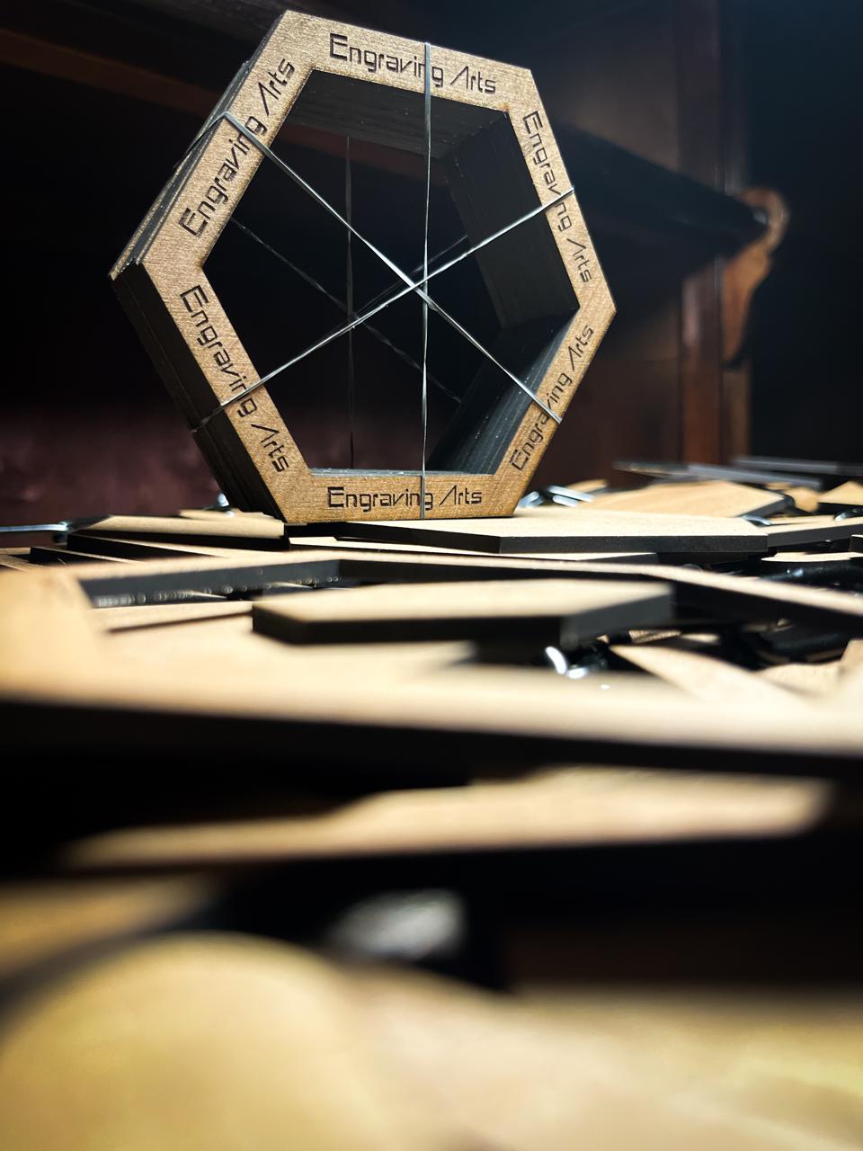 Hexagon Frame 100